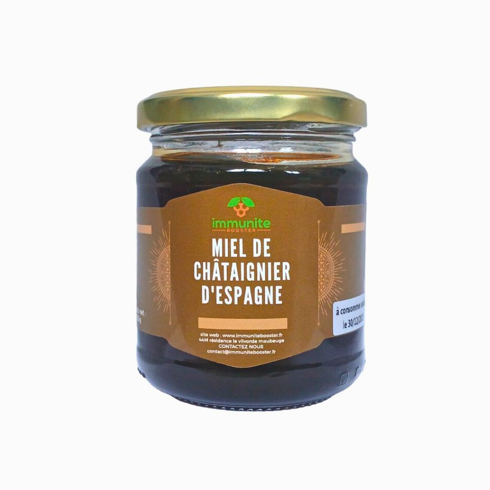 Miel de Chataignier pur d'Espagne - miel pur
