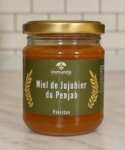 Alternative view of Miel de Jujubier du Penjab - Pakistan - miel pur - miel cru - 250g poids net